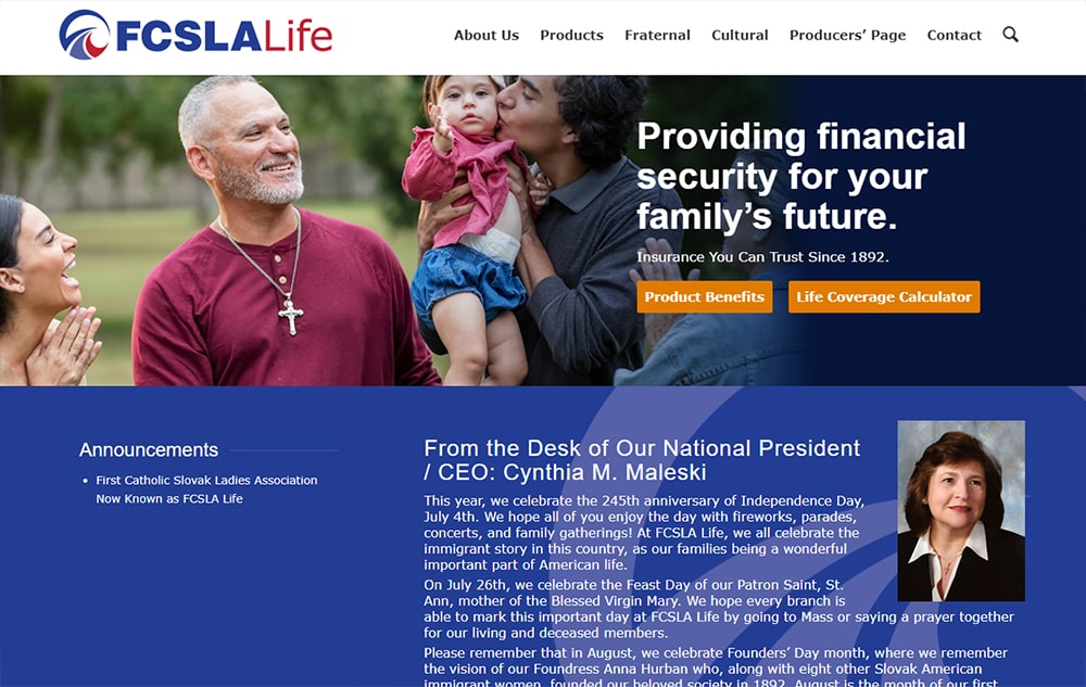 FCSLA website