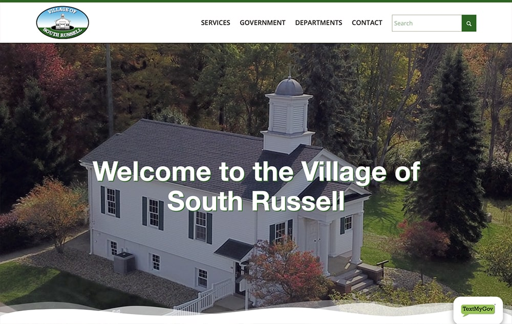 South Russell Village website