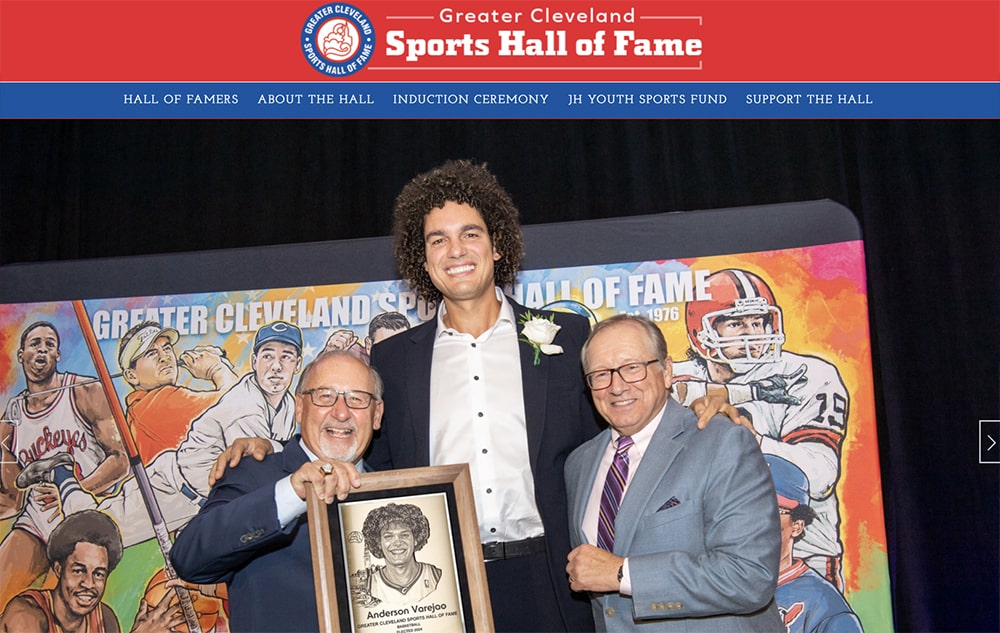 Cleveland Sports Hall website