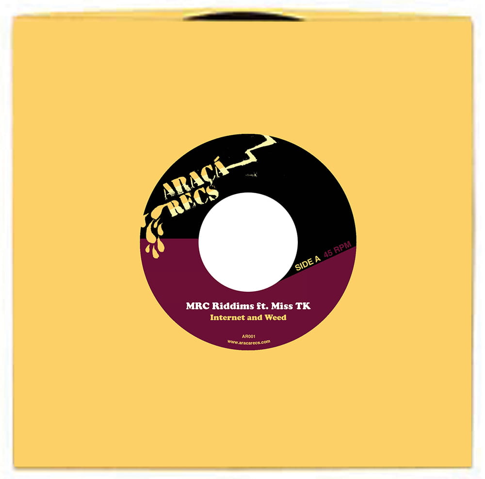 Araca Records logo and label design